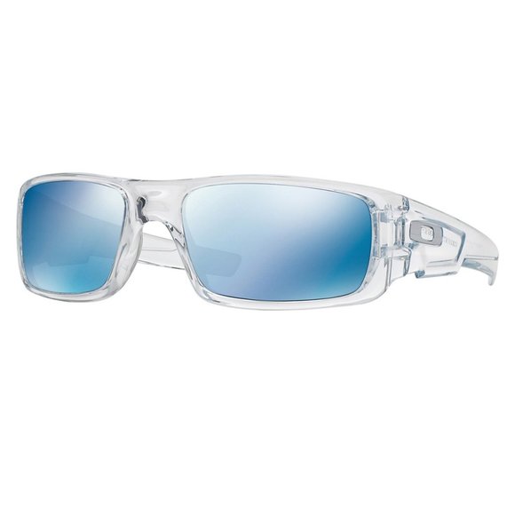 Oakley Rectangular Style Ice Iridium Lens.